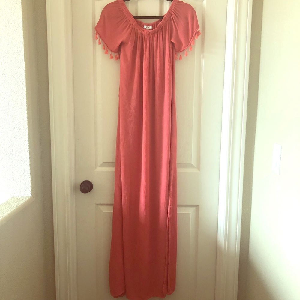 Anthropologie On the Road long boho Maxi dress